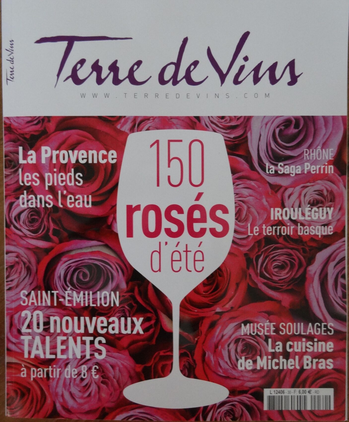 Terre de vins et les rosés