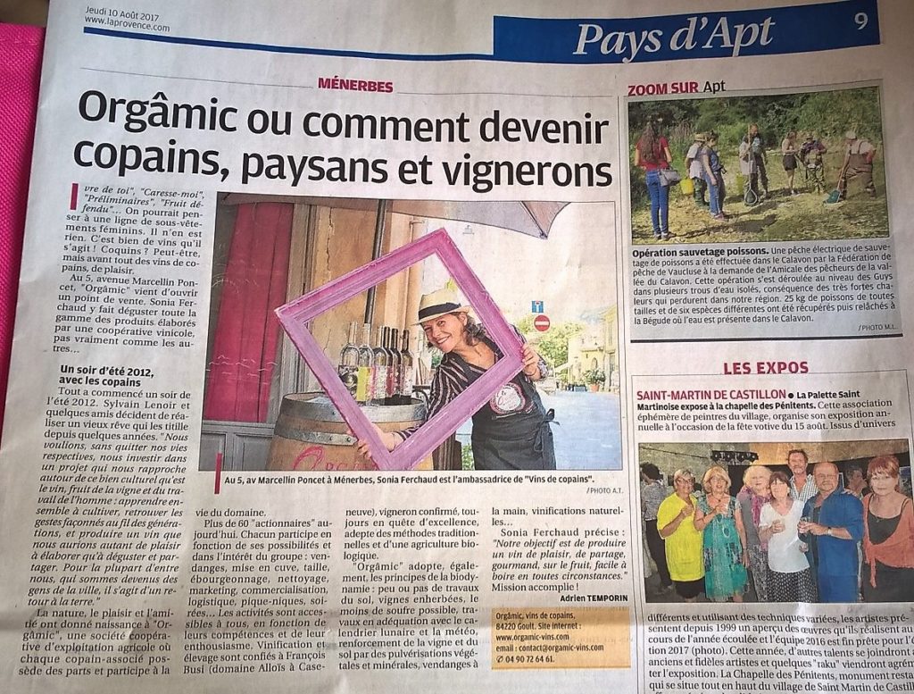 une aventure en Luberon