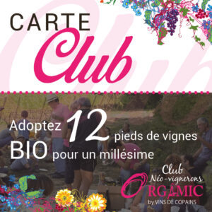 carte club néo-vigneron du Luberon