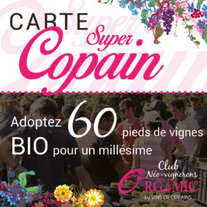 carte adoption 60 pieds de vignes en Luberon