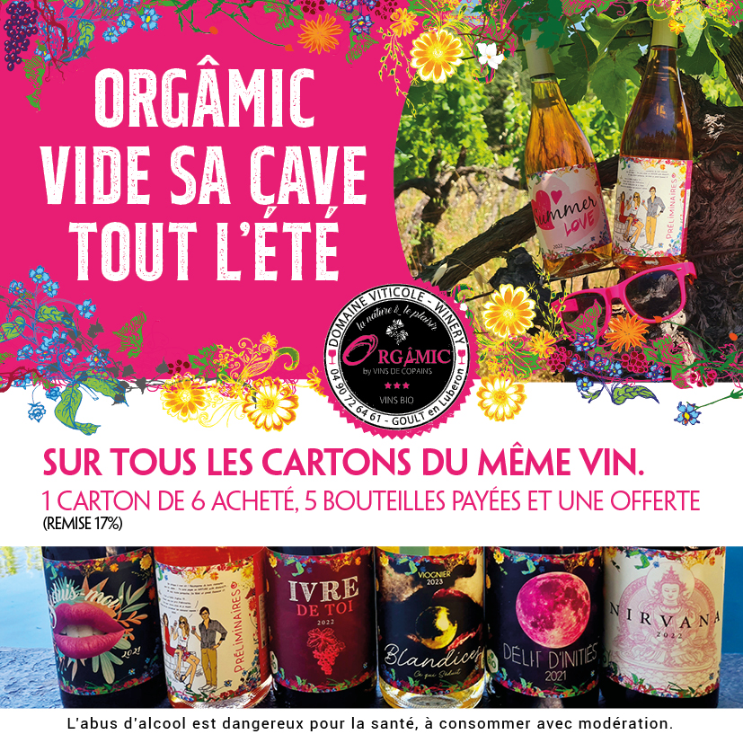 flyer pop-up store Bonnieux